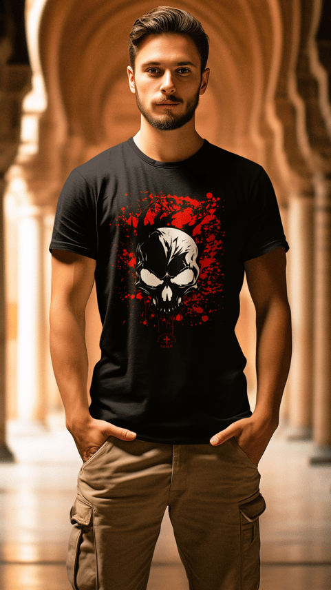 T-shirt Quality Caveira Renegada