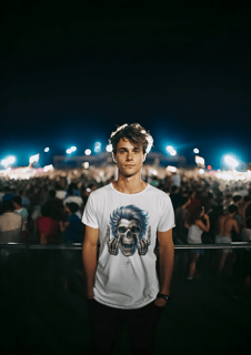 Nome do produto T-shirt Quality Caveira Rock