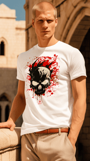 Nome do produto T-shirt Quality Caveira Renegada
