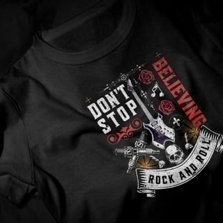 Nome do produto Camiseta Don´t Stop Believing Prime