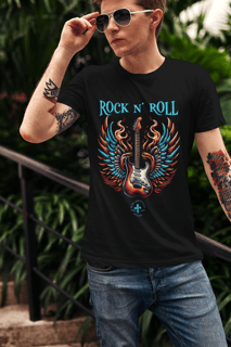 Nome do produto T-shirt Prime Guitarra em Chamas