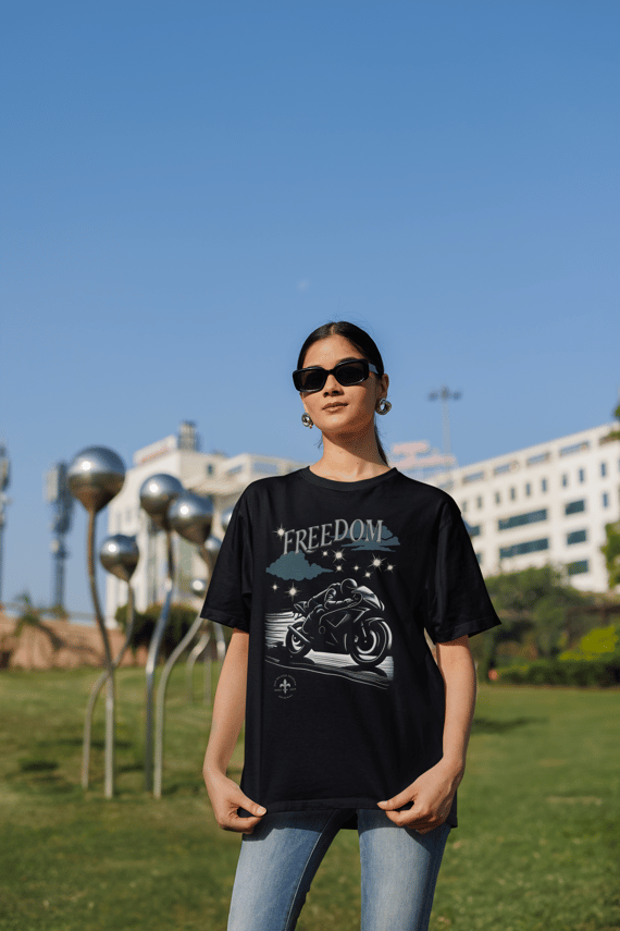 Camiseta Oversized Freedom