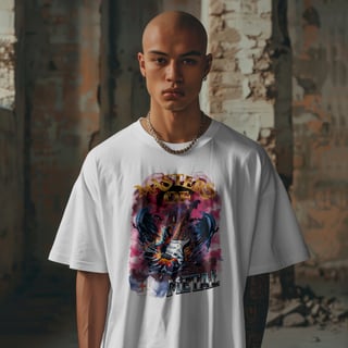 Nome do produto Camiseta Oversized Masters of Metal