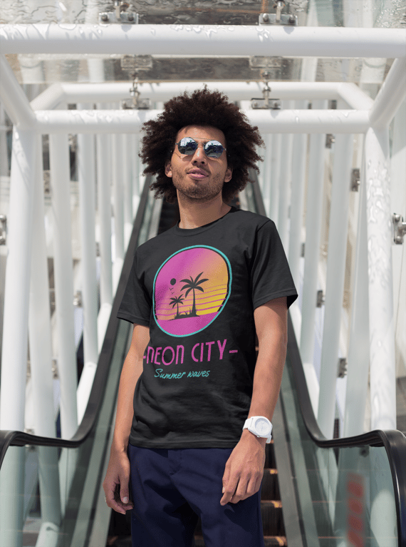 Camisa Masculina Prime - Neon City