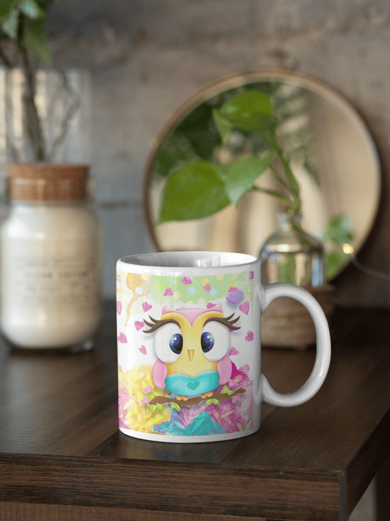 Caneca Corujinha