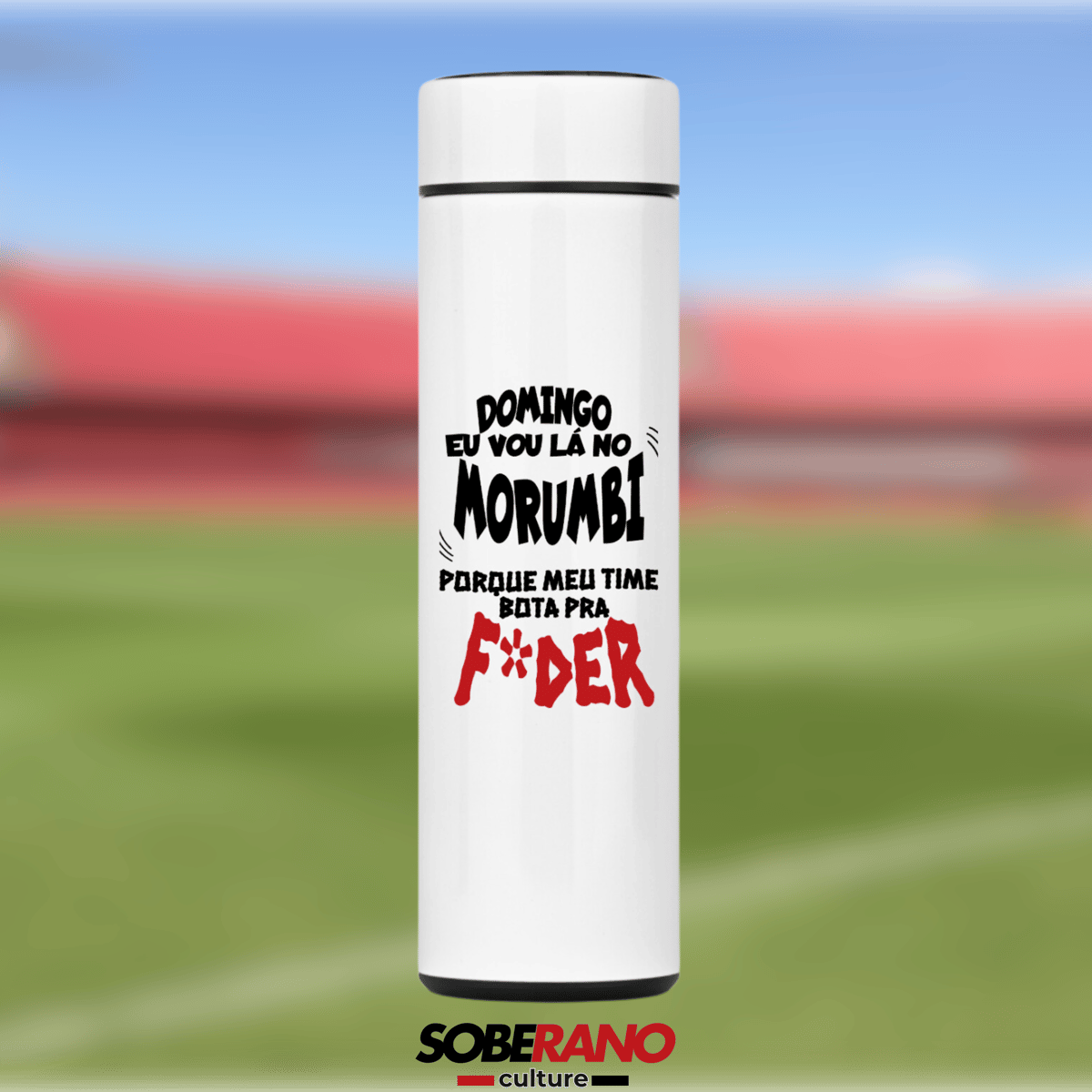 Nome do produto: Garrafa Térmica Soberano Culture GRITOS DA TORCIDA - \