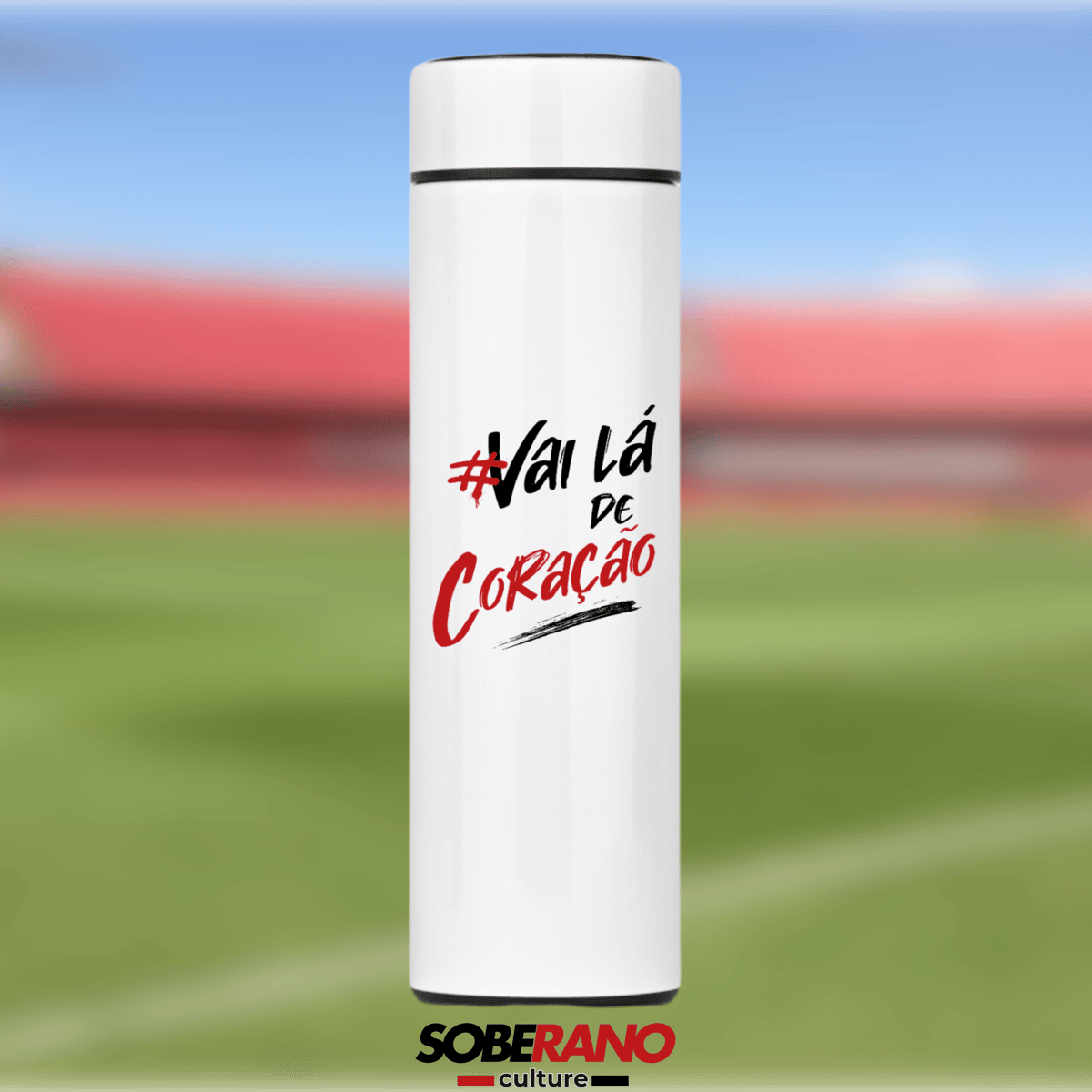 Nome do produto: Garrafa Térmica Soberano Culture GRITOS DA TORCIDA - \