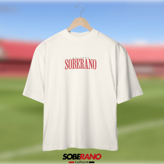 Nome do produto Camisa Oversize Soberano Culture BRANCA - 