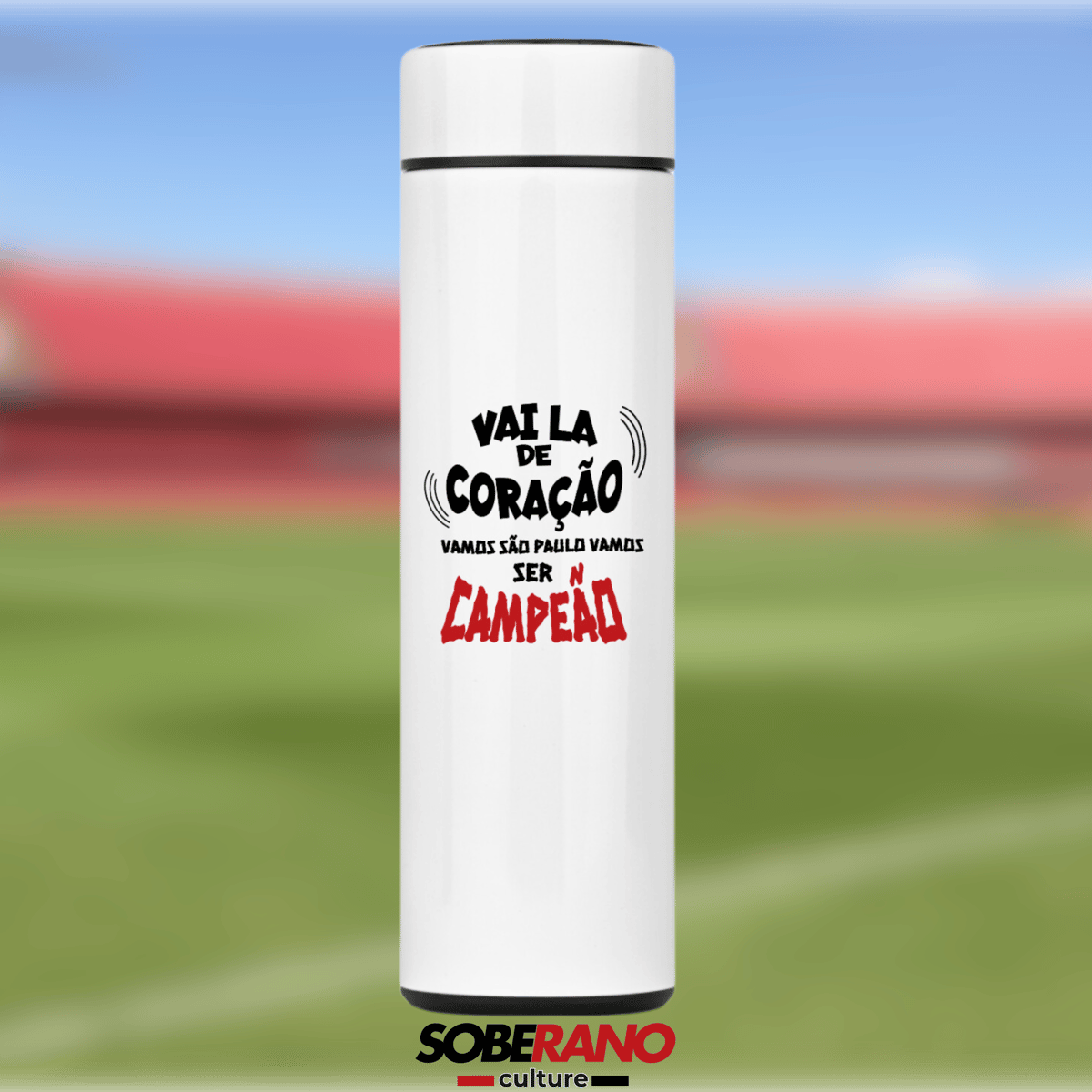Nome do produto: Garrafa Térmica Soberano Culture GRITOS DA TORCIDA - \