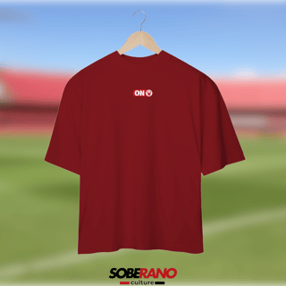 Nome do produto Camisa Oversize Soberano Culture TU ÉS FORTE TU ÉS GRANDE -  ESCURO - 