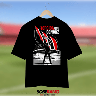 Nome do produto Camisa Oversize Soberano Culture ESCURO - 