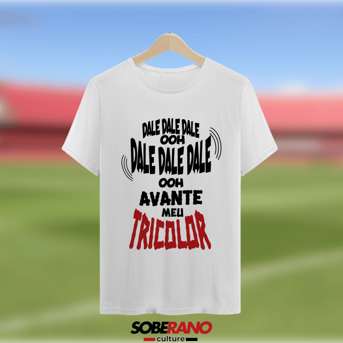 Nome do produto: Camisa Quality Soberano Culture ESCURA GRITOS DA TORCIDA - \