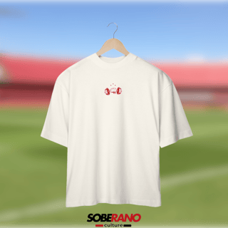 Nome do produto Camisa Oversize Soberano Culture TU ÉS FORTE TU ÉS GRANDE - BRANCO - 