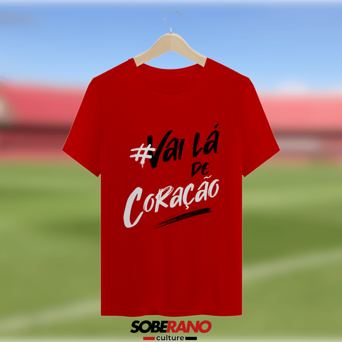 Nome do produto: Camisa Quality Soberano Culture VERMELHA - \
