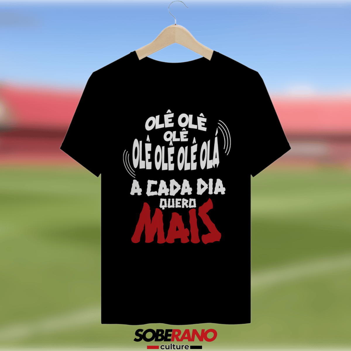 Nome do produto: Camisa Quality Soberano Culture ESCURA GRITOS DA TORCIDA - \