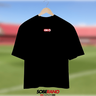 Nome do produto Camisa Oversize Soberano Culture TU ÉS FORTE TU ÉS GRANDE -  ESCURO - 