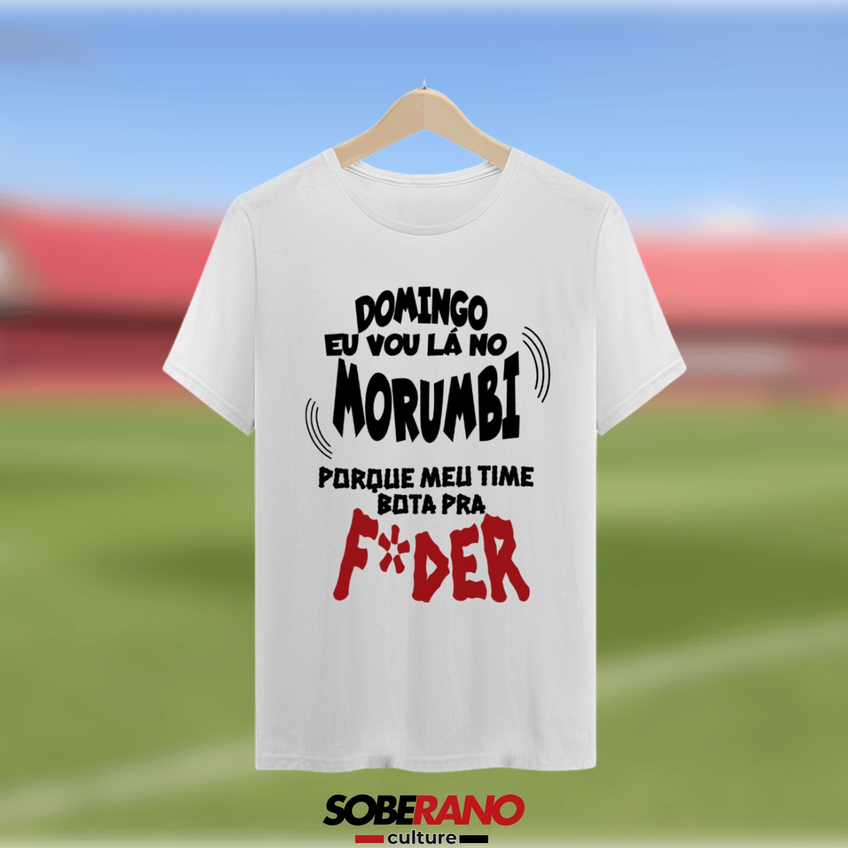 Nome do produto: Camisa Quality Soberano Culture BRANCA GRITOS DA TORCIDA - \