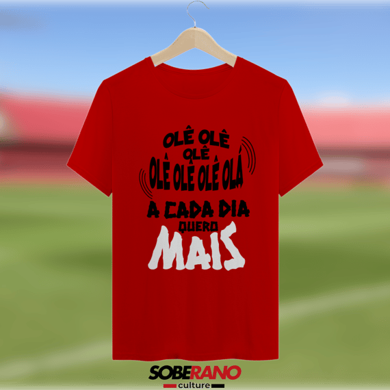 Camisa Quality Soberano Culture VERMELHA GRITOS DA TORCIDA - 