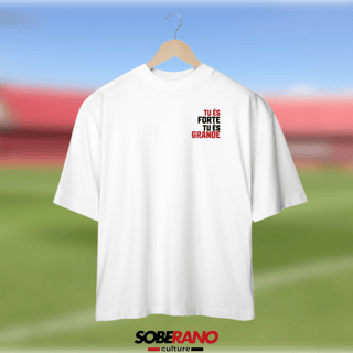 Nome do produto Camisa Oversize Soberano Culture BRANCO - 