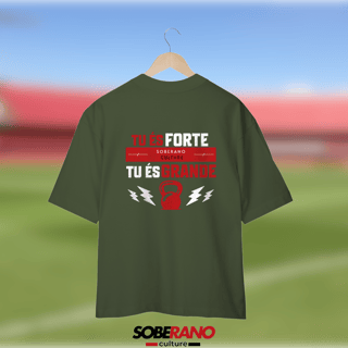 Nome do produto Camisa Oversize Soberano Culture ESCURO - 