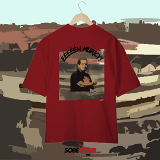 Camisa Oversize Vermelha Soberano Culture - 