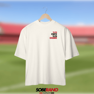 Nome do produto Camisa Oversize Soberano Culture BRANCO - 
