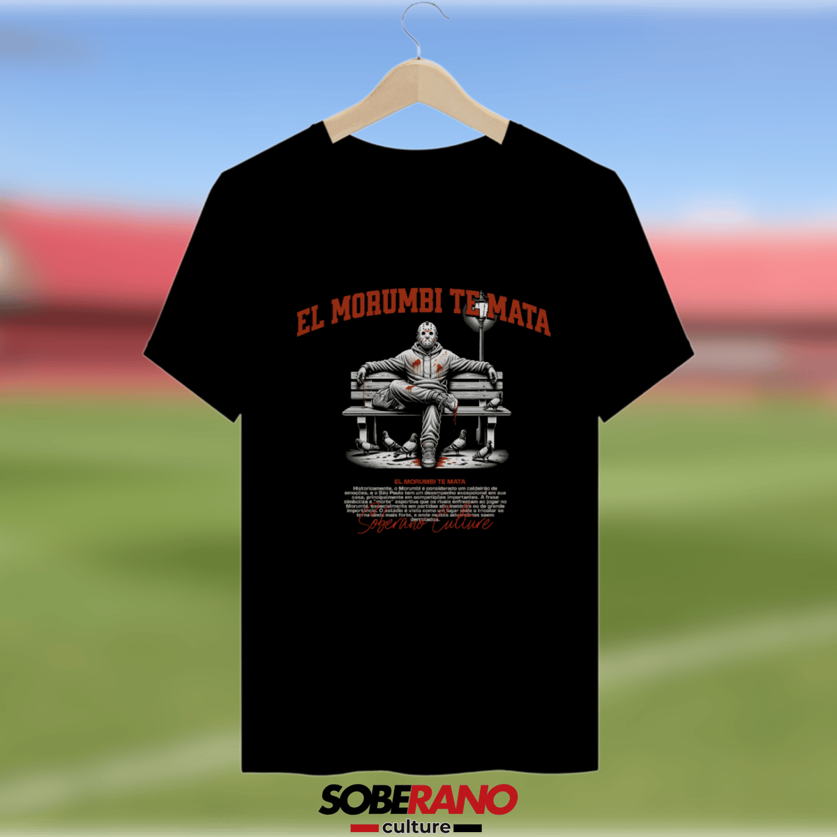 Nome do produto: Camisa Quality Soberano Culture ESCURA - \