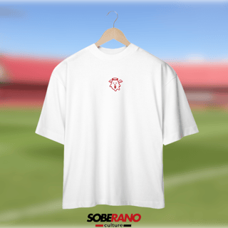 Nome do produto Camisa Oversize Soberano Culture BRANCA - 