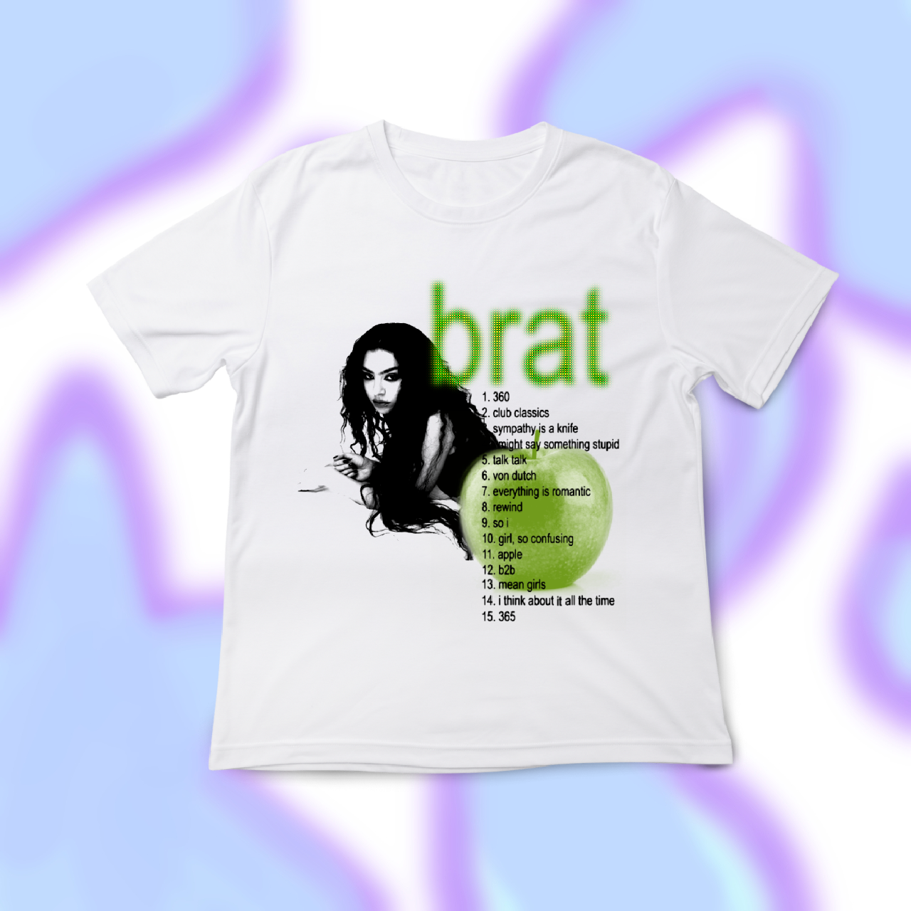 tshirt brat apple