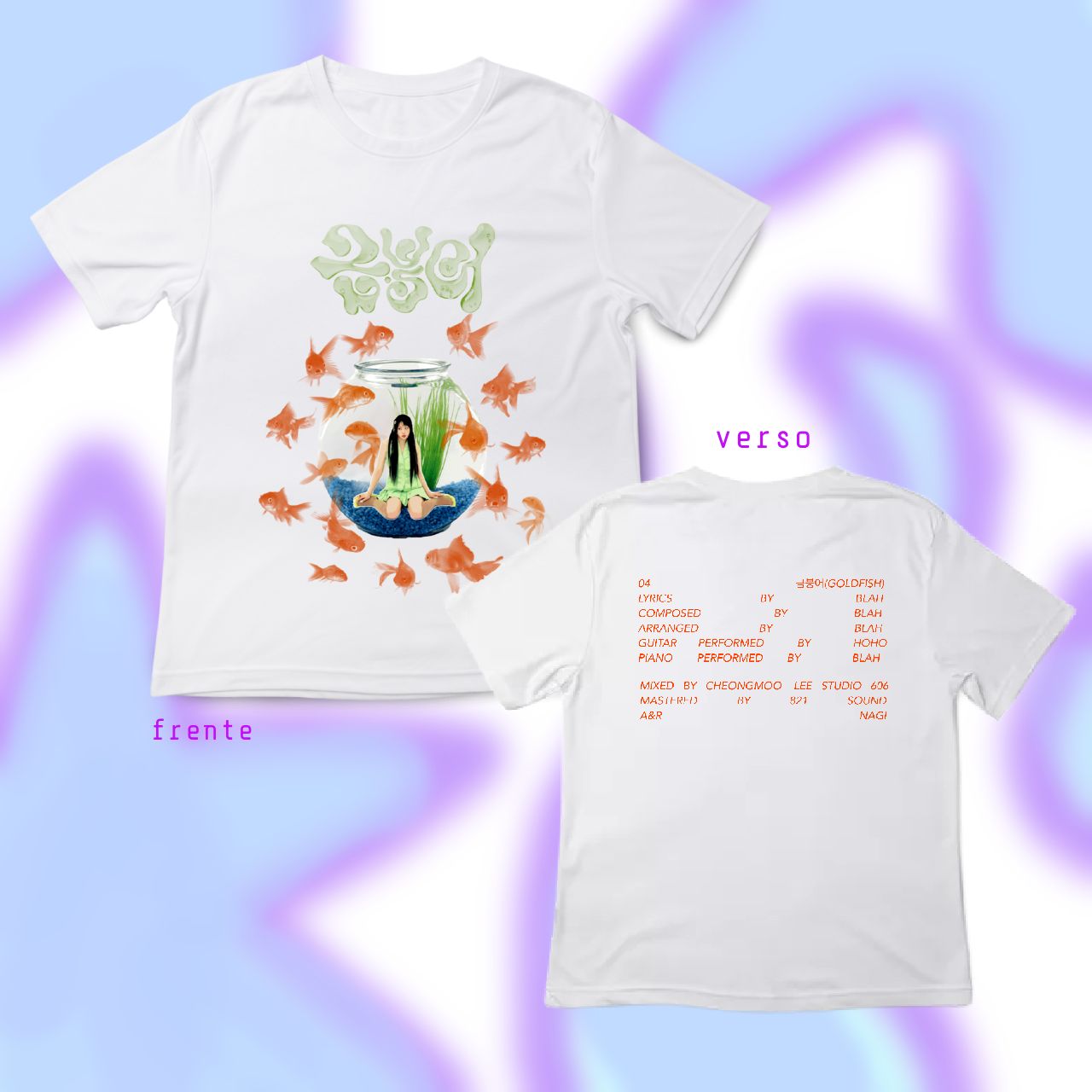 tshirt yves goldfish