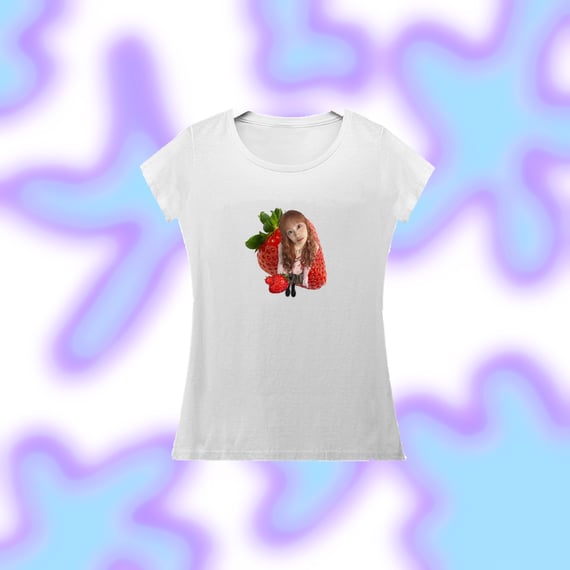 babylook chuu morango