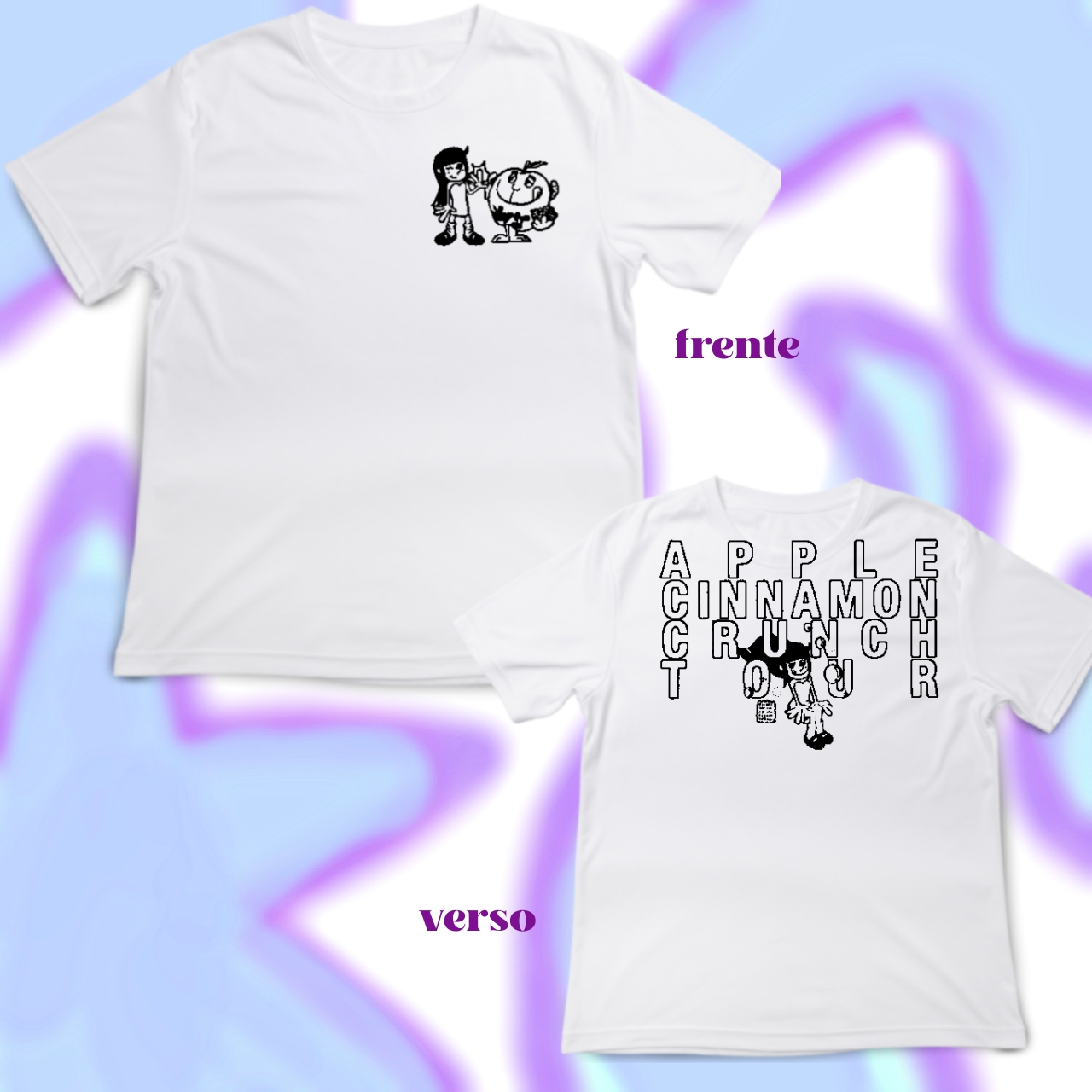 tshirt apple cinnamon crunch tour