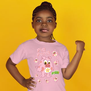 Nome do produto Camiseta Infantil Pig Pong