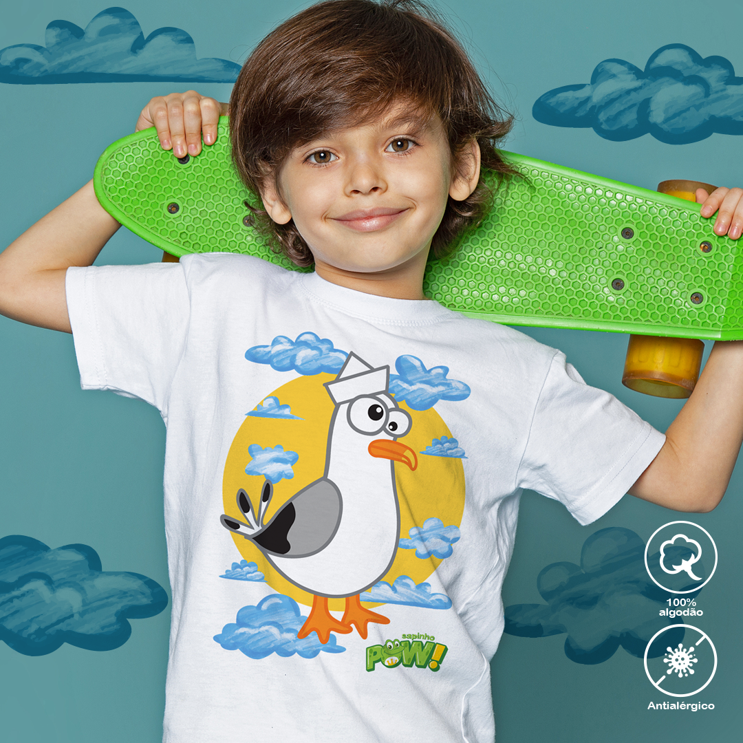 Camiseta Infantil Marisco