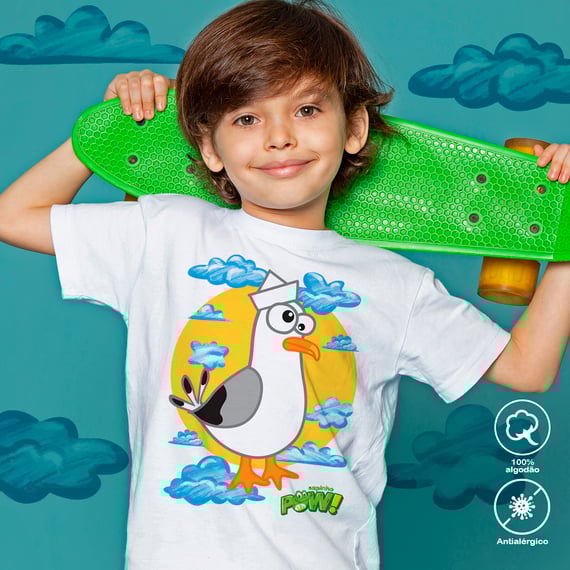 Camiseta Infantil Marisco