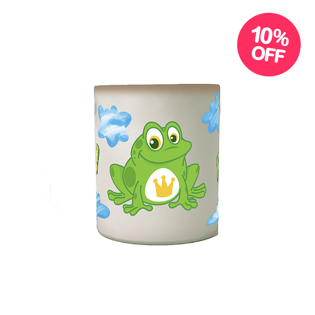 Nome do produto: Caneca Mágica Sapinho Pow 
