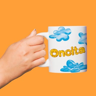 Caneca Oncita Nuvens