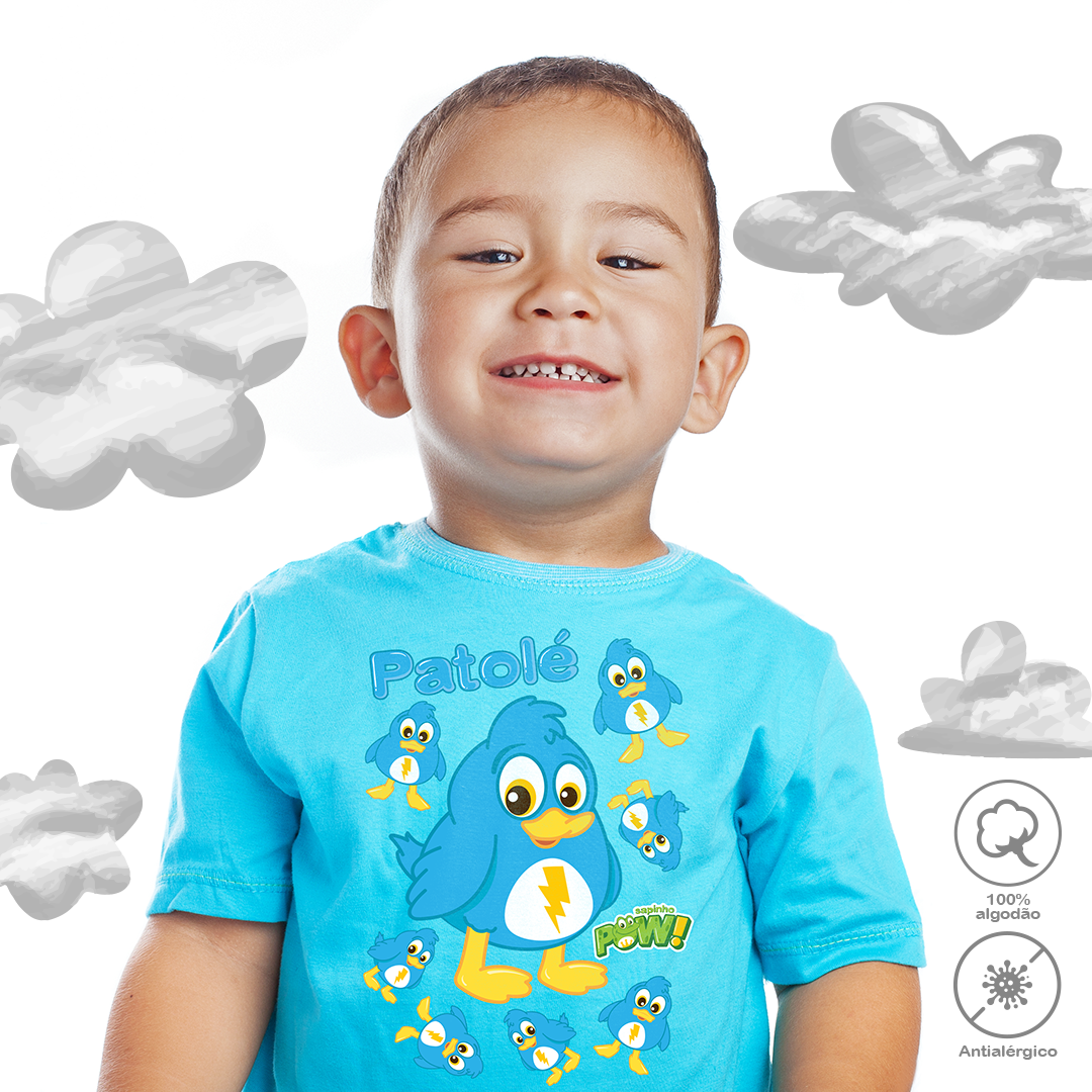 Camiseta Infantil Patolé