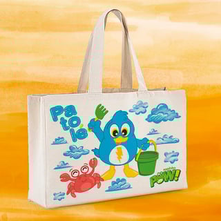 Nome do produto Ecobag Pig Pong e Patolé