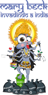 Nome do produtoCamiseta Feminina Índia Kali – Sagrada e Subversiva