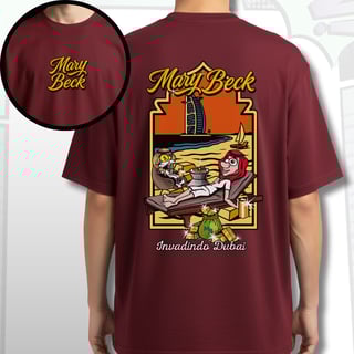 Nome do produtoCamiseta Oversized Dubai – Luxo Irreverente