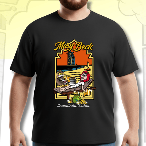 Camiseta Plus Size Dubai – Luxo Irreverente