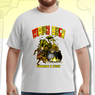 Nome do produtoCamiseta Plus Size África – Savana Encantada