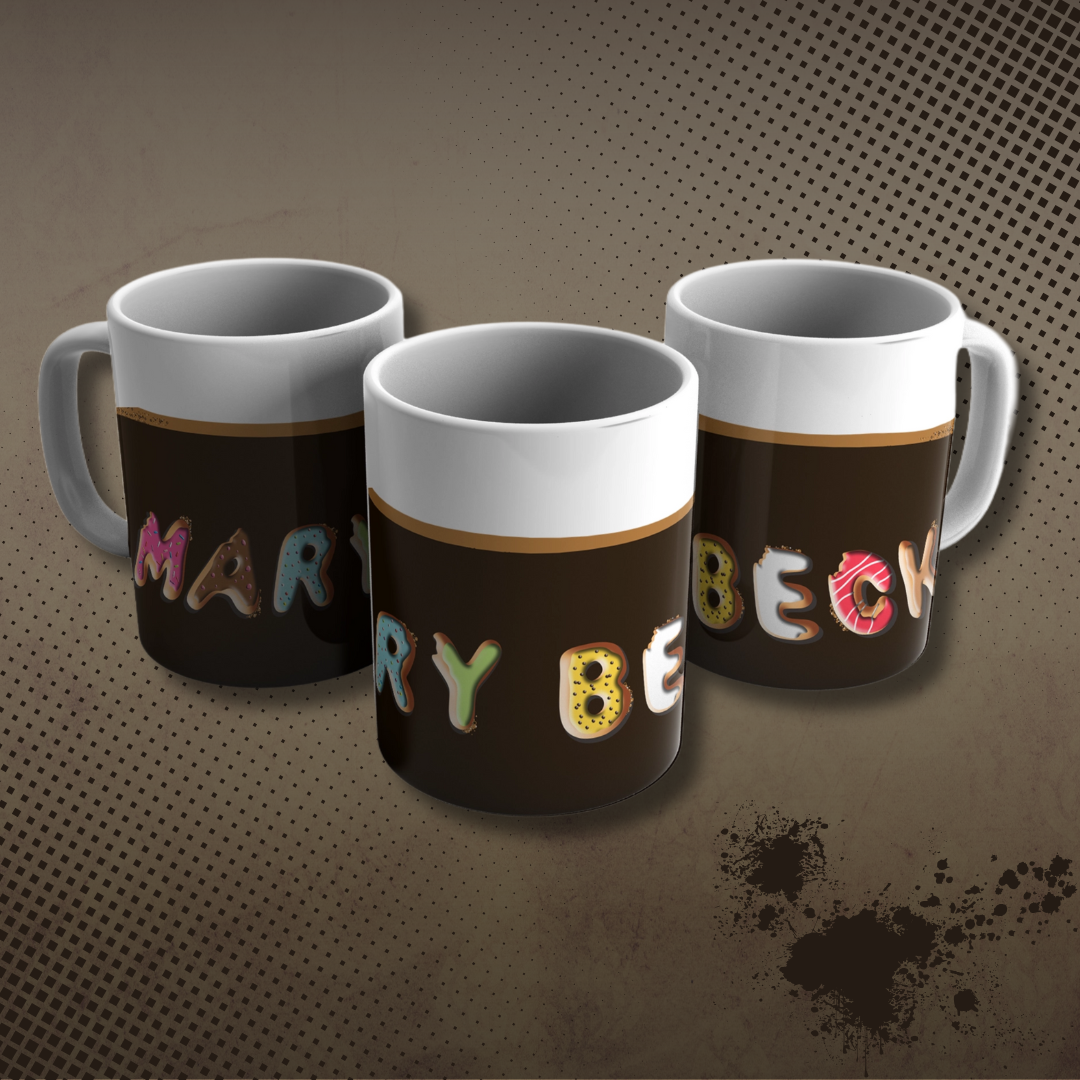 Nome do produto: Café: Sabor Letra a Letra - Caneca