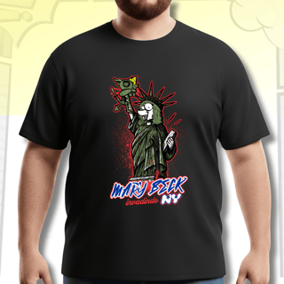 Camiseta Plus Size Nova York – Liberdade com Personalidade