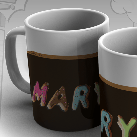 Caneca Café  – Sabor Letra a Letra