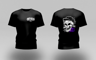 Camisa Preta | Caveira | Orpheus