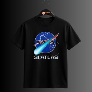 Camiseta nasa 3i/atlas