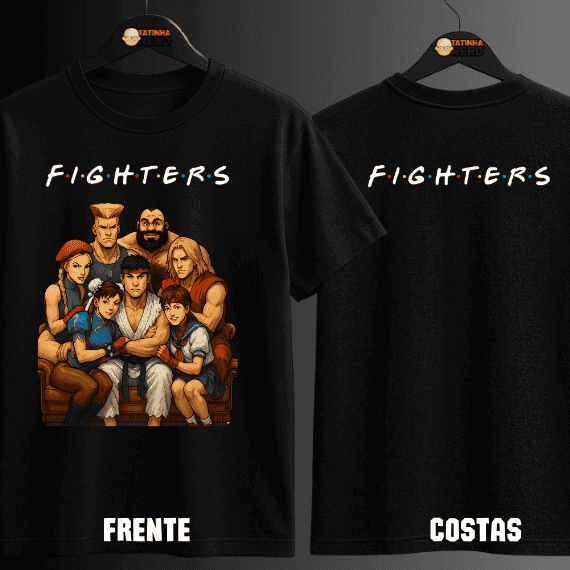 Camiseta temática Games da Tatinha Nerd Store