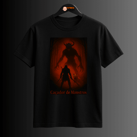 Camiseta temática Cultura Pop da Tatinha Nerd Store